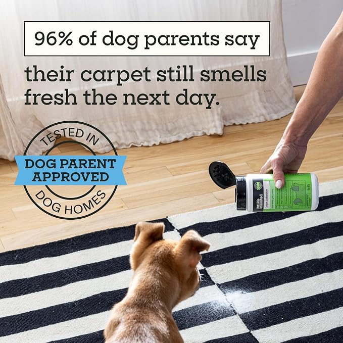 Carpet Deodorizer Powder, 16 oz, Strong Pet Odor Eliminator & Carpet Freshener, Plant-Based Juniper Leaf Scent, alternate