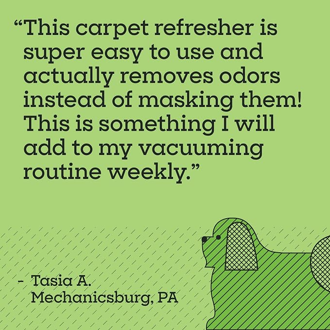 Carpet Deodorizer Powder, 16 oz, Strong Pet Odor Eliminator & Carpet Freshener, Plant-Based Juniper Leaf Scent, alternate