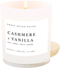 Cashmere and Vanilla Soy Candle - Soft Cashmere, Sandalwood, Jasmine, product image
