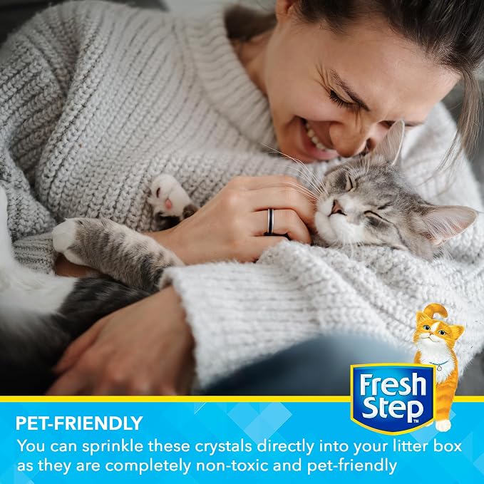 Cat Litter Crystals Deodorizer, made from natural materials Odor Neutralizing Crystals for Litter Boxes that Help, alternate