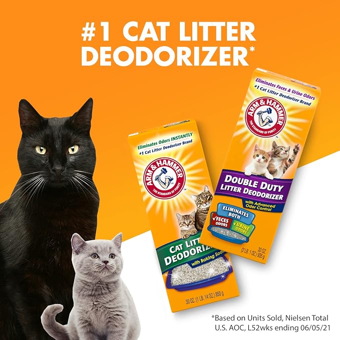 Cat Litter Deodorizer Double Duty, 30 oz, 6 Pack, alternate product view 2