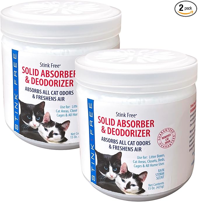 Cat Litter Solid Deodorizer, Absorber & Room Purifier - Air Freshener, Bathroom Odor Eliminator, Basement, product image