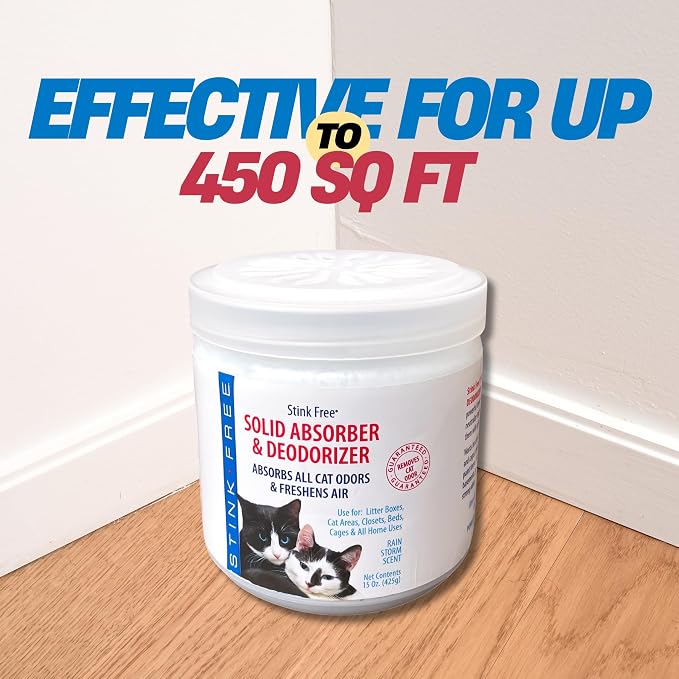Cat Litter Solid Deodorizer, Absorber & Room Purifier - Air Freshener, Bathroom Odor Eliminator, Basement, alternate product