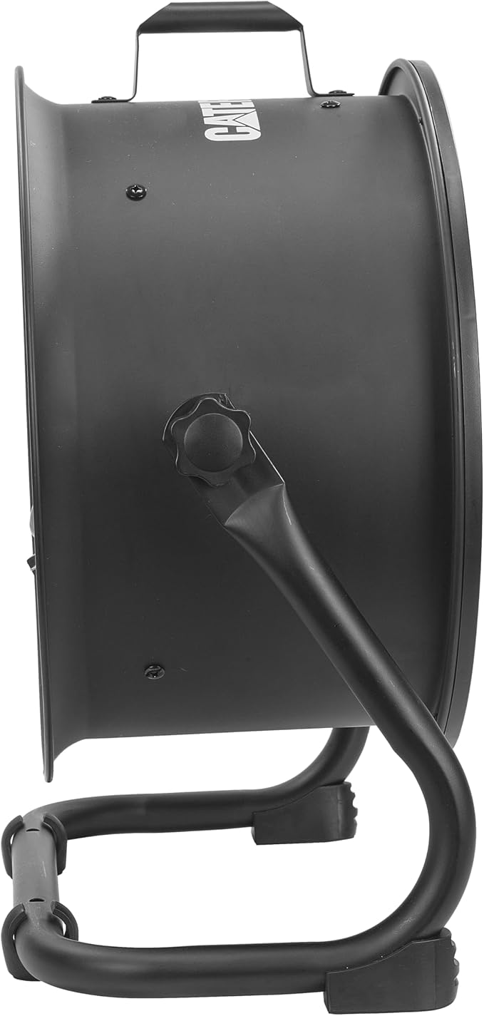 Caterpillar® fan 14”-Blade High-Velocity Drum Fan Heavy Duty Industrial Grade (Black, 2-in-1): 2,300 CFM, 4-Speed, 360 Degree