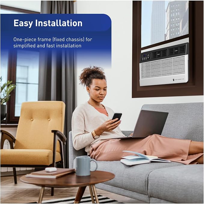 CCW10B10A 20" Chill Premier Smart Room Air Conditioner with 10,000 BTU Cooling Capacity, Auto Restart, alternate product view