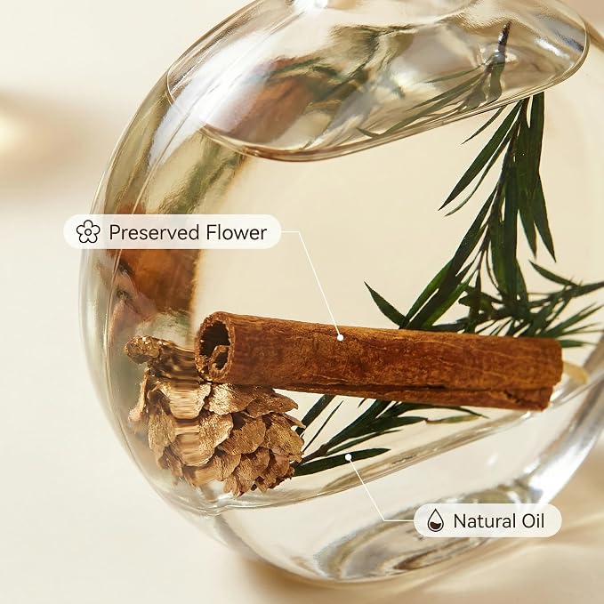 Cedar Wood & White Musk Essential Oil Reed Diffuser for Home&Office, Luxury Hotel Collection Diffuser Oil Inspired by Ritz