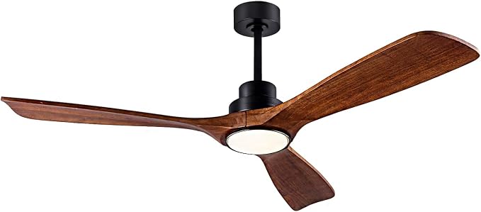 Ceiling Fans with Lights, 52 Inch Ceiling Fan with Remote/APP Control,3CCT Dimmable Light,Noiseless Reversible DC Motor,3