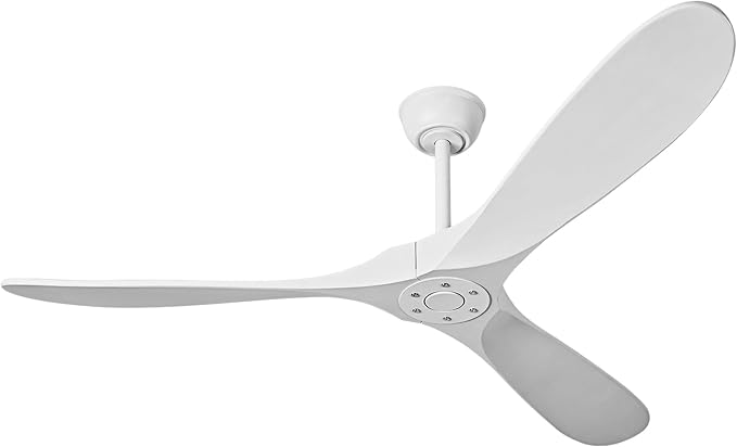 Ceiling Fans Without Light,60 Inch Outdoor Ceiling Fans no Light, 3 Blade Solid Wood Ceiling Fan with Remote Control for