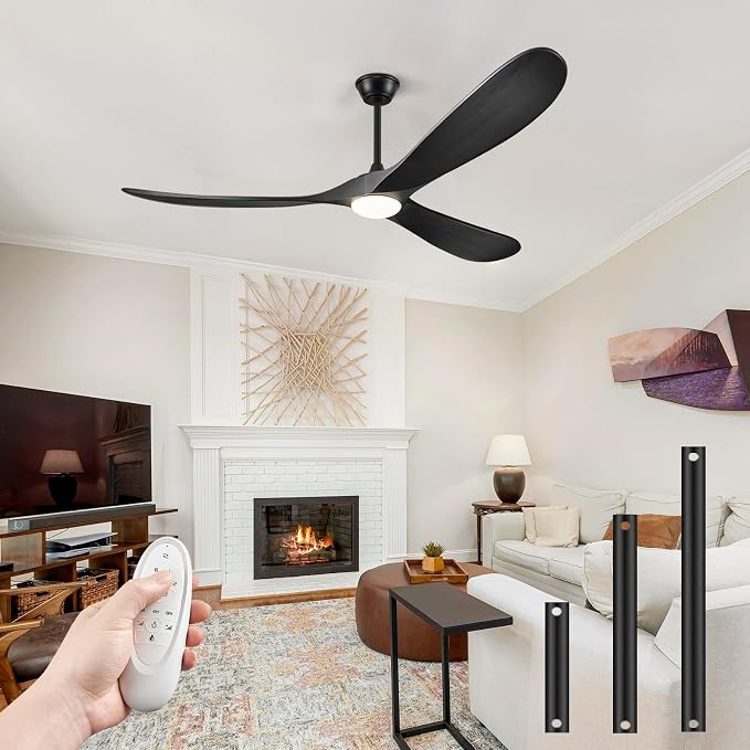 CeilingFanSourceFactory 52" Outdoor Ceiling Fans with Lights and Remote Control, alternate product view 8
