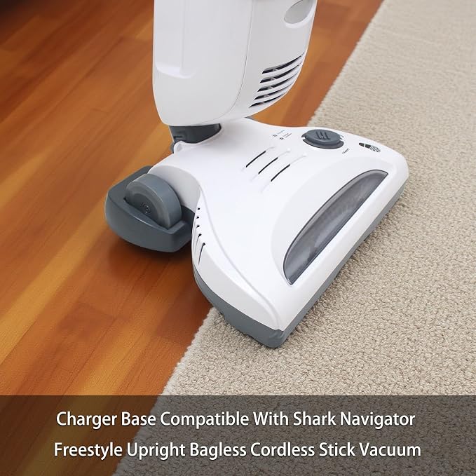 Charger Base Compatible with Shark SV1106 SV1114 SV1112 SV1107 SV1100 Navigator Freestyle Upright Bagless Cordless Stick