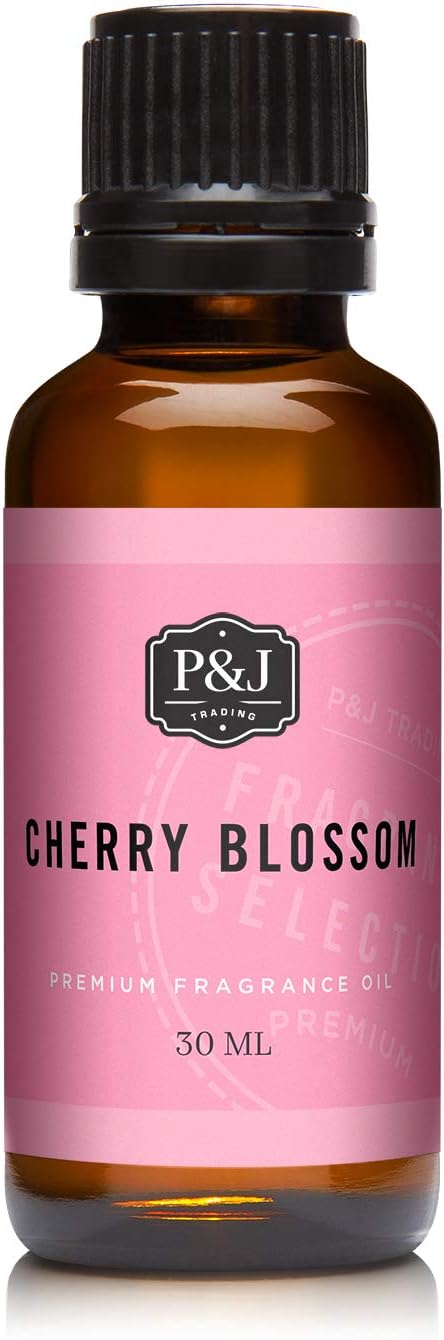 Cherry Blossom Scented Oil 30ml - Fragrance Oil for Candle Making, Soap Making, Diffuser Oil, product image