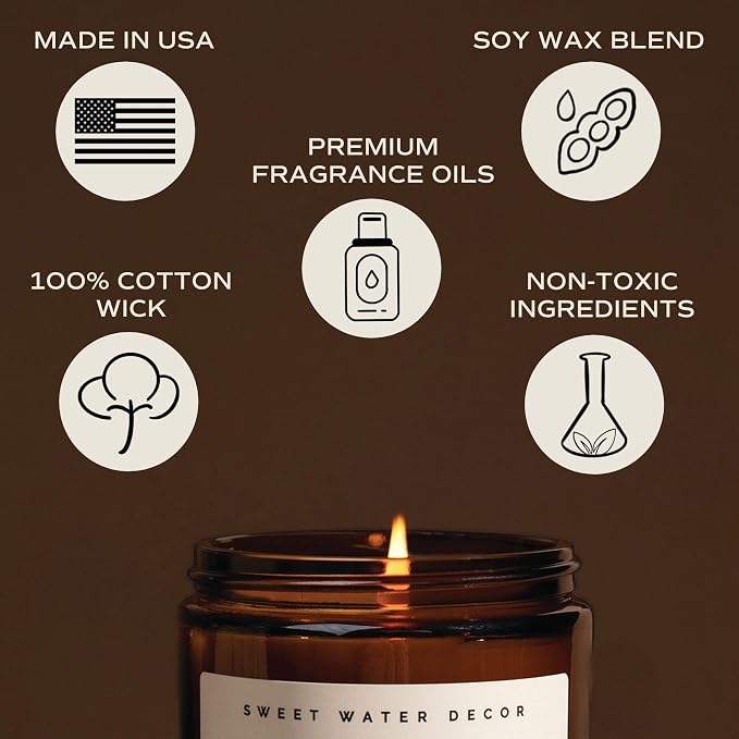 Christmas Candle | Christmas Tree, Apple Cider, and Cinnamon, alternate product view 8