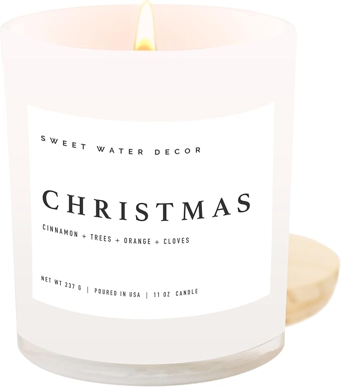 Christmas Candle - Christmas Tree, Apple Cider, and Cinnamon, product image