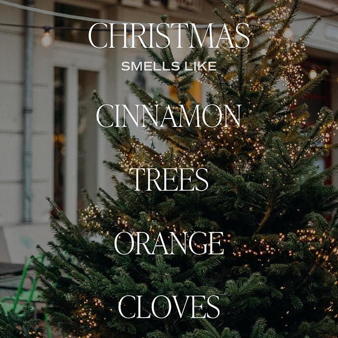Christmas Candle - Christmas Tree, Apple Cider, and Cinnamon, alternate product view 4