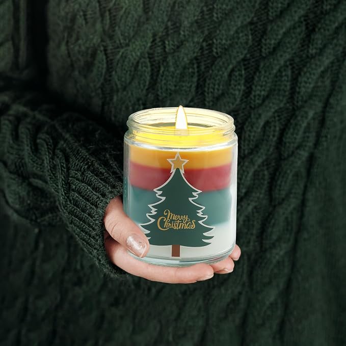 Christmas Candles - Christmas Gifts for Women, Aromatherapy Candle for Home Scented, alternate product view 5