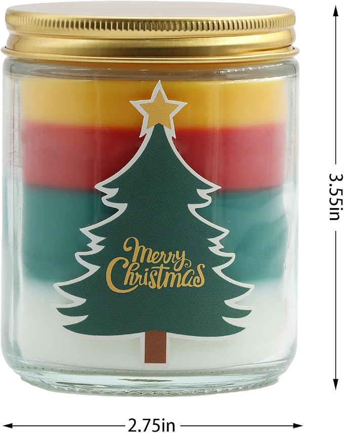 Christmas Candles - Christmas Gifts for Women, Aromatherapy Candle for Home Scented, alternate product view 4