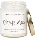 Christmas Scented Candle - Cinnamon, Trees, Orange, and Clove Scented Winter Candle, product image