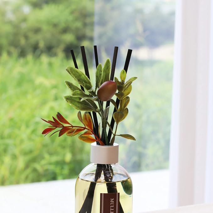 Christmas Tree Diffusir Oil Cinnamon, Mulled Spice Apple Oil with Sticks, Winter Candy Scented Reed Diffuser, alternate