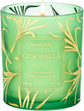 Citronella Candles Outdoor, 42 Hours Burn Natural Citronella Oil Soy Candle for Patio Camping, product image