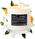 | Citrus & Orange Blossom | Luxury Scented Soy Jar Candle | Hand Poured in The USA | Highly Scented & Long, product image