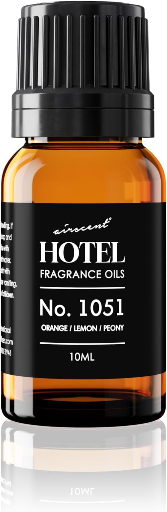Citrus Zest Hotel Diffuser Oil No. 1051 - Orange Lemon Peony - Premium Fragrance Oil for Ultrasonic and Waterless Diffusers