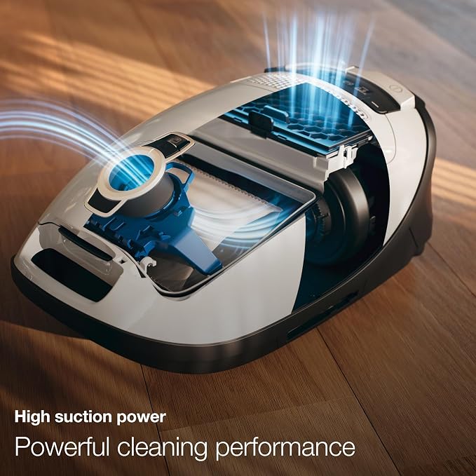 Classic C1 Cat & Dog Bagged Canister Vacuum, Lotus White - Pet Hair, Portable, alternate product view 2