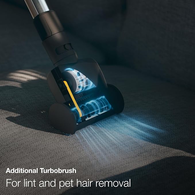 Classic C1 Cat & Dog Bagged Canister Vacuum, Lotus White - Pet Hair, Portable, alternate product view 6