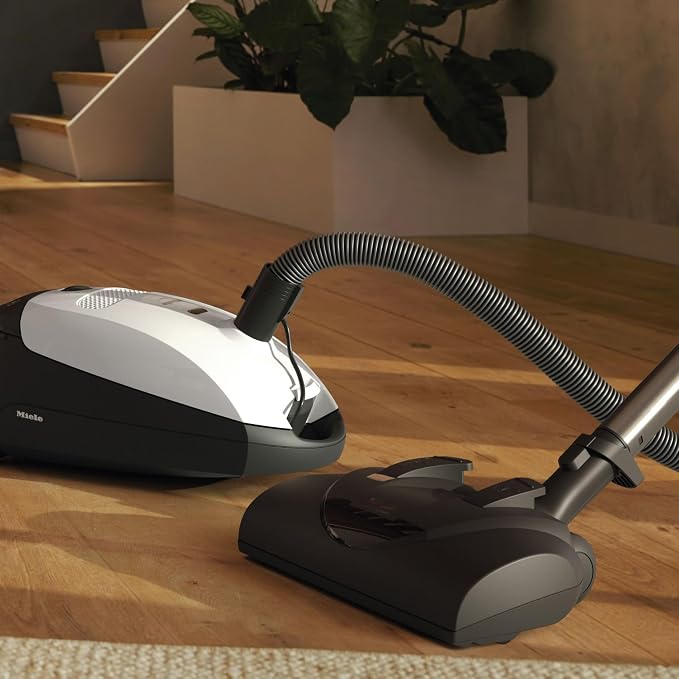 Classic C1 Cat & Dog Bagged Canister Vacuum, Lotus White - Pet Hair, Portable, alternate product view 9