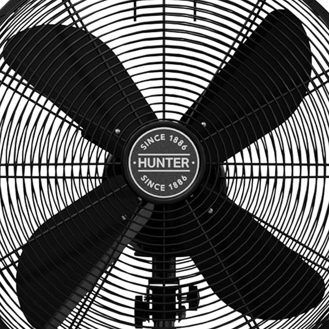 Classic S16 Oscillating Standing Fan Adjustable Height 16 Inch, 3 Speeds, Matte Black, 97316, alternate product view 2