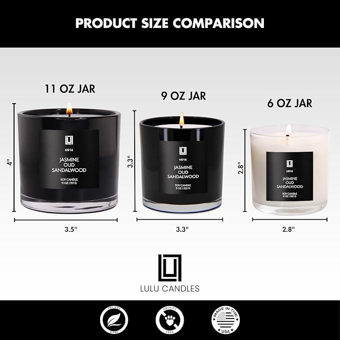 | Clean Cotton | Luxury Scented Soy Jar Candle | Hand Poured in The USA | Highly Scented & Long Lasting - 6 Oz., alternate