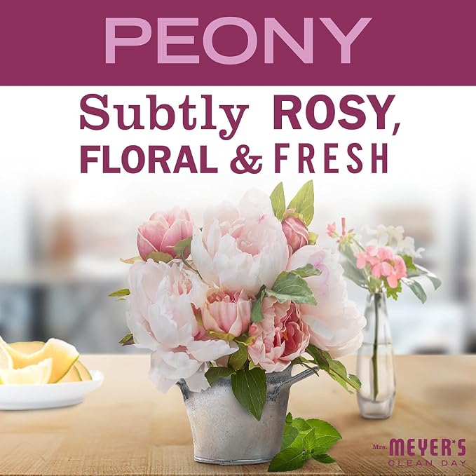 CLEAN DAY Aromatherapy Candle, 35 Hour Burn Time, Made with Soy Wax and Essential Oils, Peony, 7.2 Oz, Pack of 2, alternate
