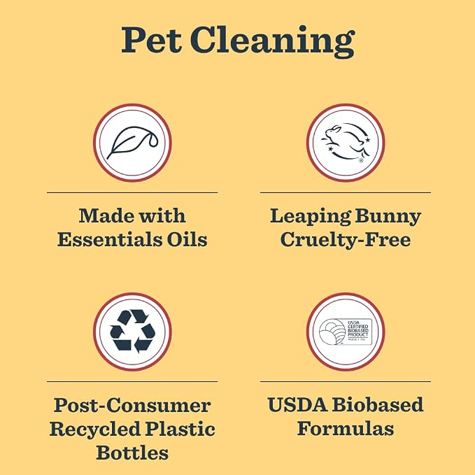 CLEAN DAY Pet Multi-Surface Cleaner,Orange Blossom Scent,16oz,(Pack of 2), alternate product view 7