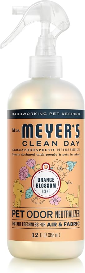 CLEAN DAY Pet Odor Neutralizer, Orange Blossom Scent, 12oz, product image