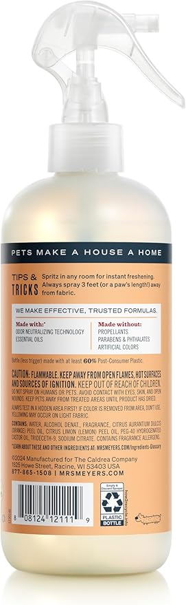 CLEAN DAY Pet Odor Neutralizer, Orange Blossom Scent, 12oz, alternate product view 2