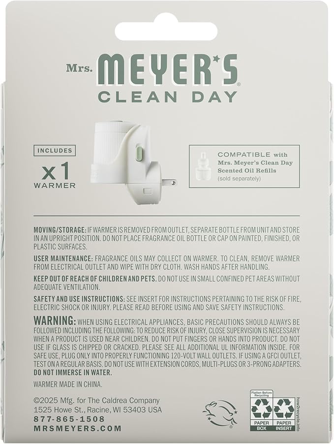 Clean Day Premium Scented Oil Diffuser, Wall Plug in Air Freshener, Aromatherapeutic Home Scent Device, alternate product