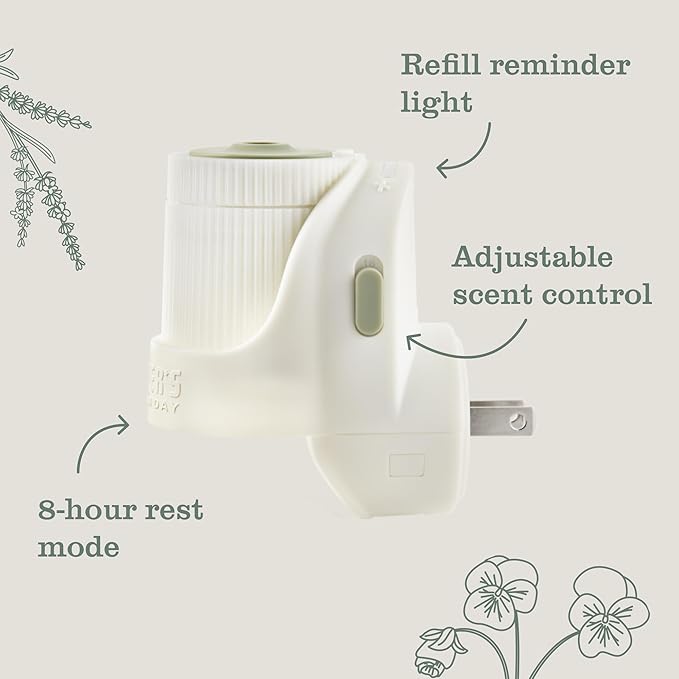 Clean Day Premium Scented Oil Diffuser, Wall Plug in Air Freshener, Aromatherapeutic Home Scent Device, alternate product