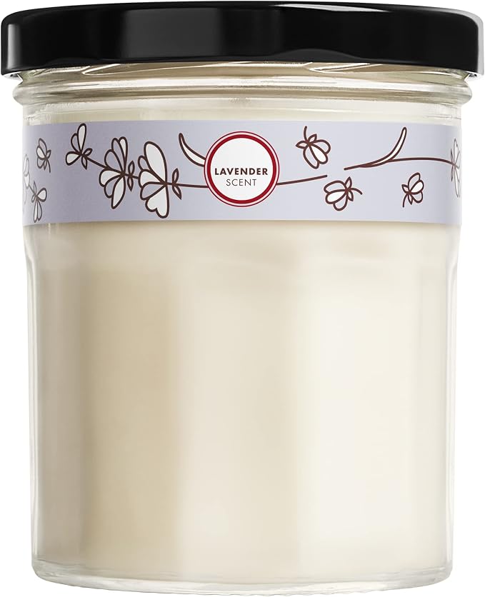 CLEAN DAY Soy Aromatherapy Candle, 25 Hour Burn Time, Made with Soy Wax and Essential Oils, Lavender, 4.9 oz, alternate