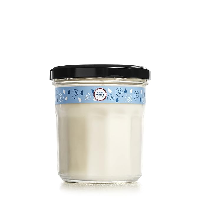 CLEAN DAY Soy Aromatherapy Candle, 35 Hour Burn Time, Made with Soy Wax and Essential Oils, Rain Water, 7.2 oz, product image