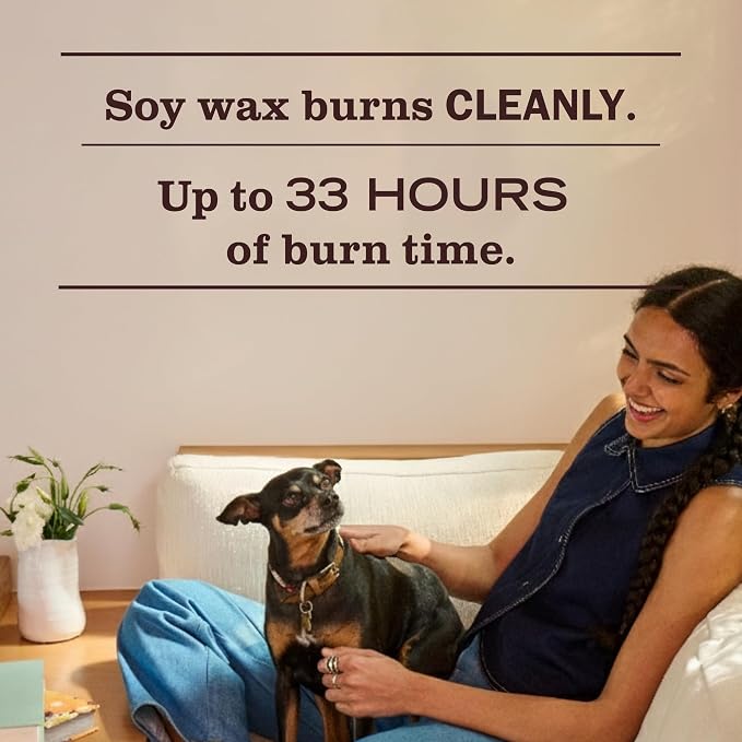 CLEAN DAY Soy Aromatherapy Candle, 35 Hour Burn Time, Made with Soy Wax and Essential Oils, Rain Water, 7.2 oz, alternate