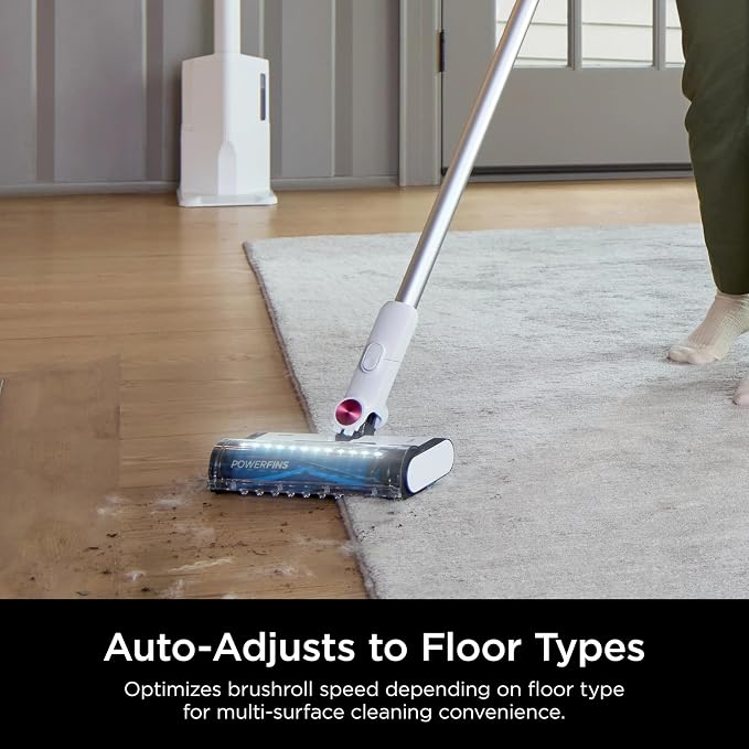 Clean & Empty Cordless Stick Vacuum Cleaner, Auto-Empty System, Self Cleaning Brushroll, HEPA Filter, Powerful Suction