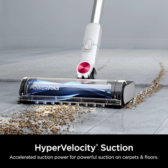 Clean & Empty Cordless Stick Vacuum Cleaner, Auto-Empty System, Self Cleaning Brushroll, HEPA Filter, Powerful Suction
