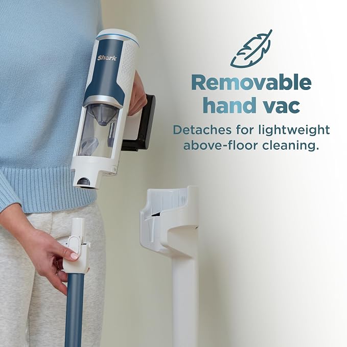 Clean & Empty Cordless Stick Vacuum – Lightweight Cordless Vacuum with Auto-Empty System, HEPA Filter, Portable