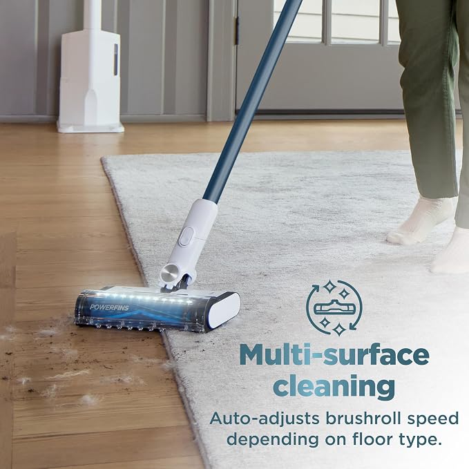 Clean & Empty Cordless Stick Vacuum – Lightweight Cordless Vacuum with Auto-Empty System, HEPA Filter, Portable