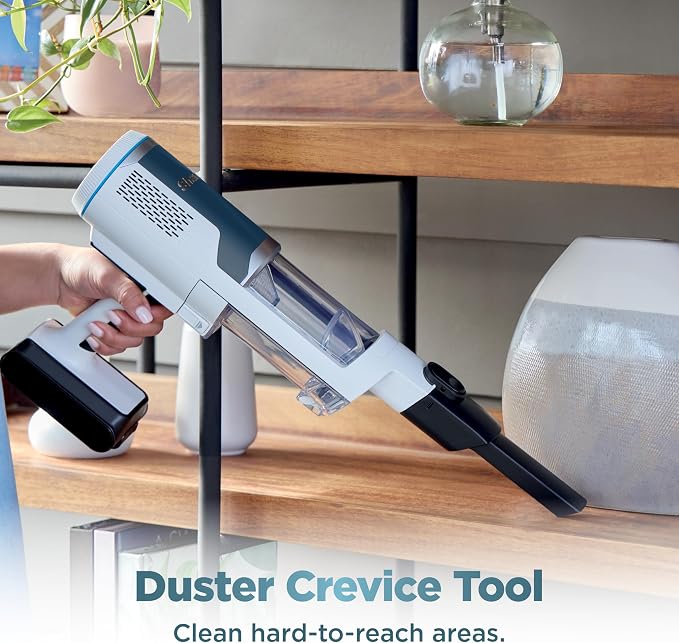 Clean & Empty Cordless Stick Vacuum – Lightweight Cordless Vacuum with Auto-Empty System, HEPA Filter, Portable