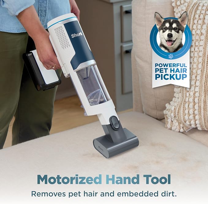 Clean & Empty Cordless Stick Vacuum – Lightweight Cordless Vacuum with Auto-Empty System, HEPA Filter, Portable
