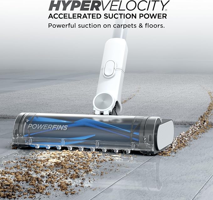 Clean & Empty Cordless Stick Vacuum – Lightweight Cordless Vacuum with Auto-Empty System, HEPA Filter, Portable