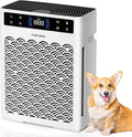 Clicknow Air Purifiers for Home, Large Room up to 3000 Ft2, HEPA Air Purifier for Home Pets with Filter, Air Quality Sensor