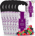 Closet Deodorizer for Women (6-Pack) | Berry Closet Freshener | Small Space Air Freshener For Wardrobe, Closets, Drawers