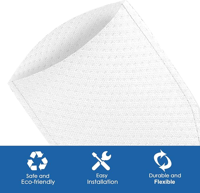 Cloth Vacuum Filter Replacement Compatible with Makita T-03193, XLC02, LC01, BCL180W Vacuums White, 20 Packs, alternate