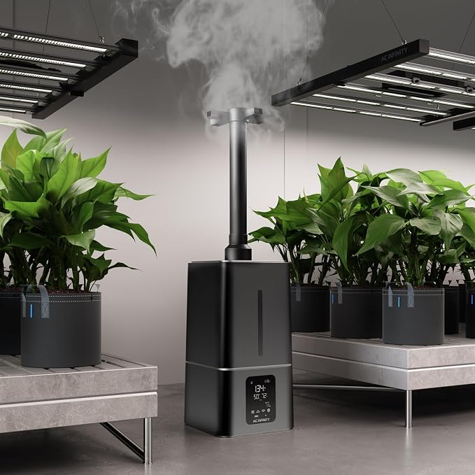 CLOUDFORGE T7, Plant Humidifier 15L with VPD Humidity Controls, 10-Level Precision Vaporizer, Extendable Hose, alternate